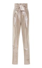 Sally Lapointe Metallic Twill Tapered Pant