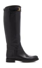 Prada Leather Knee High Boots