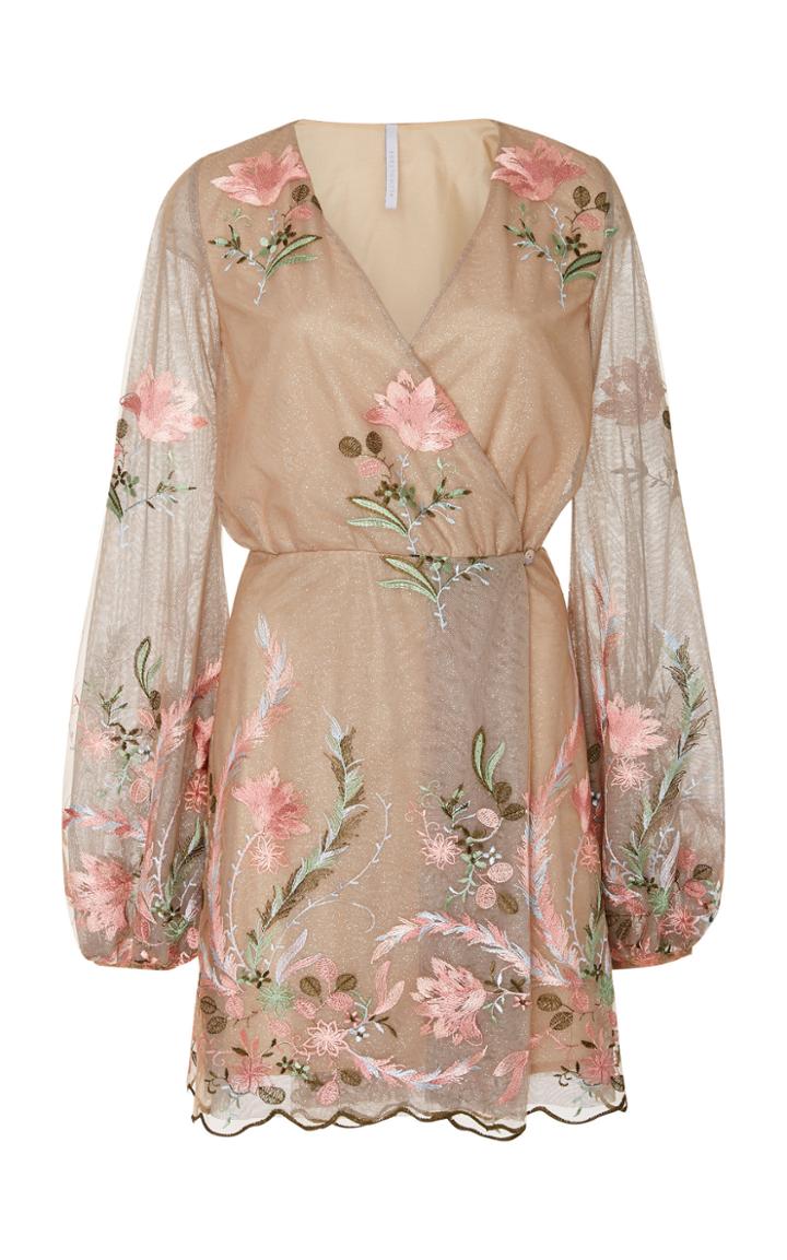 Alcoolique Margaret Short Floral Dress