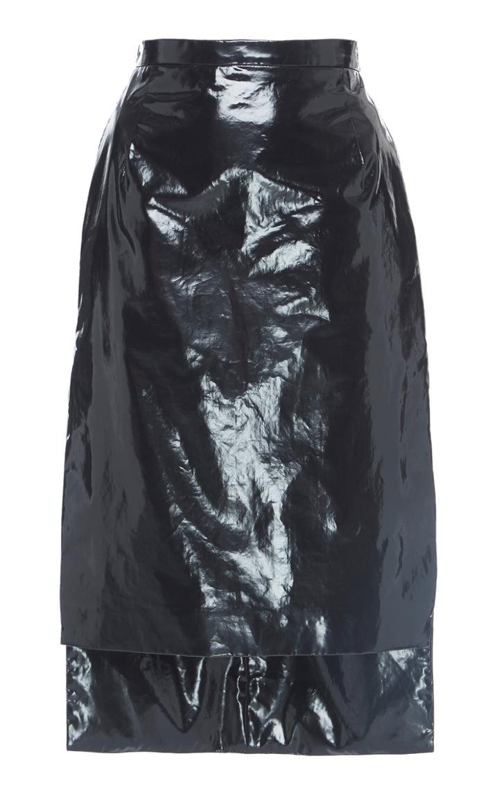 N 21 N&deg;21 Gilda High-low Vinyl Skirt