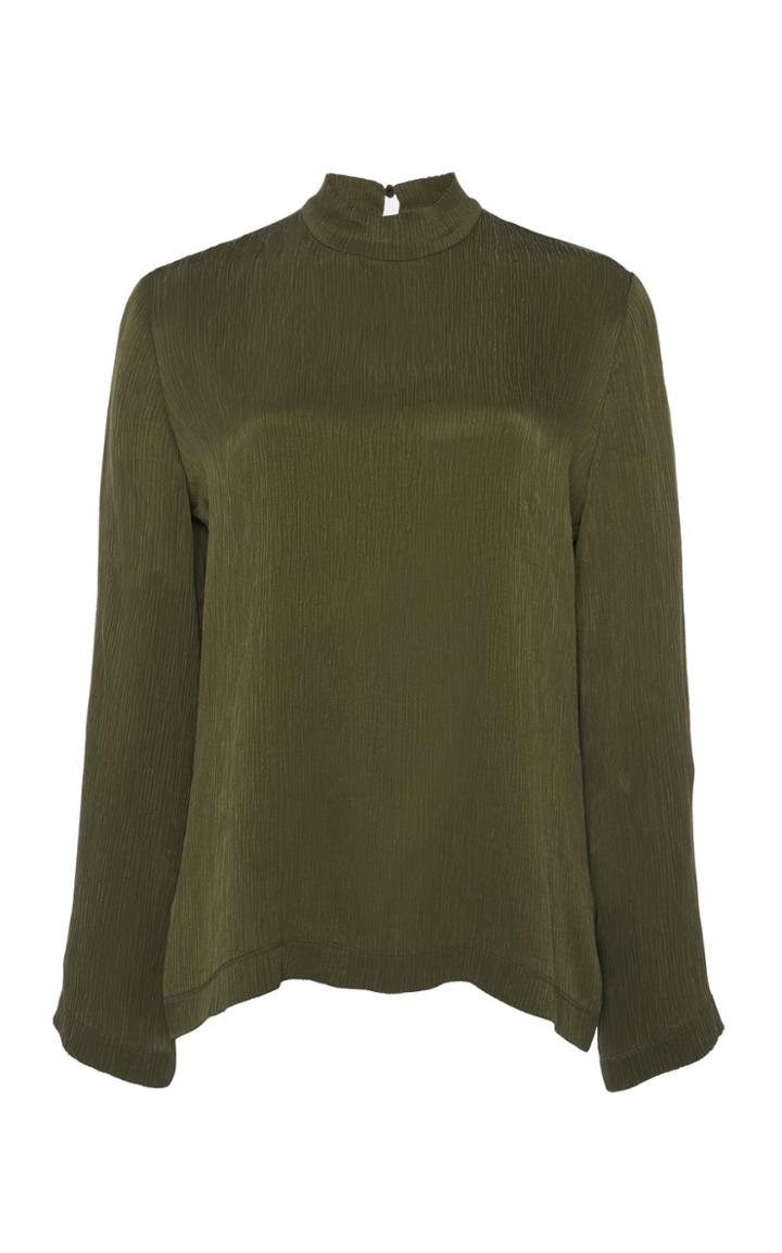 Eron June High Neck Fitted Top