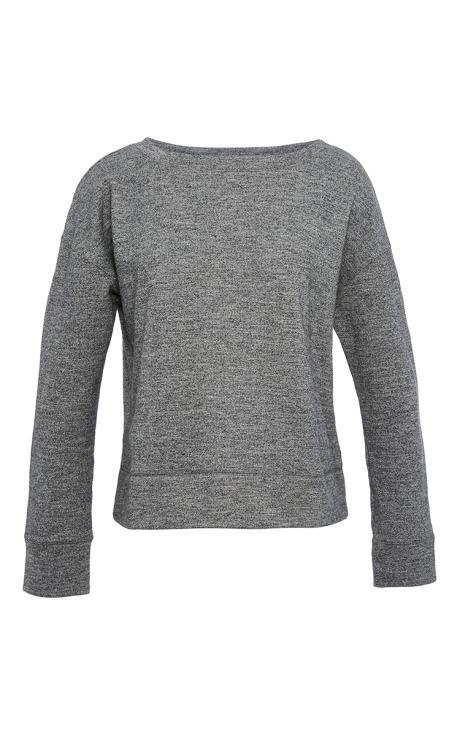 Atm Heather-grey Pullover Sweater Grey