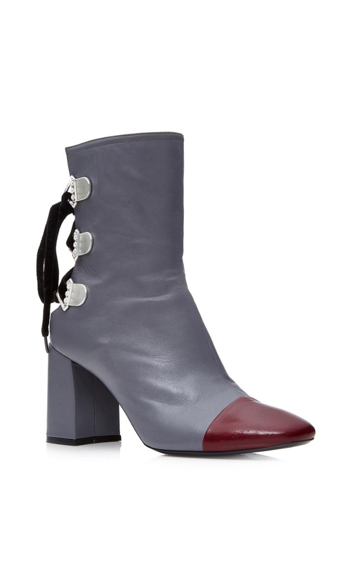 Tanya Taylor Marta Two Tone Boot