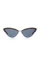 Kate Young Ally Cat-eye Acetate And Stainless-steel Sunglasses