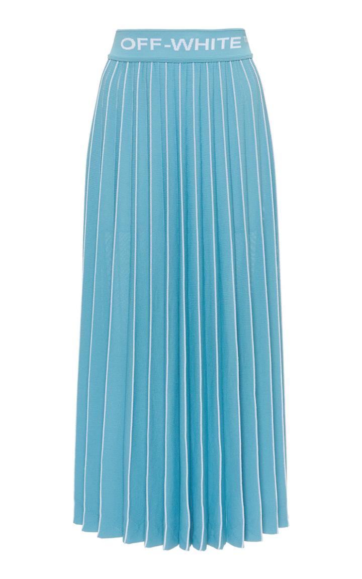 Off-white C/o Virgil Abloh Knit Plisse Skirt