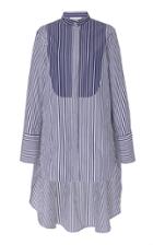 Monse Typewriter Button Front Stripe Shirt