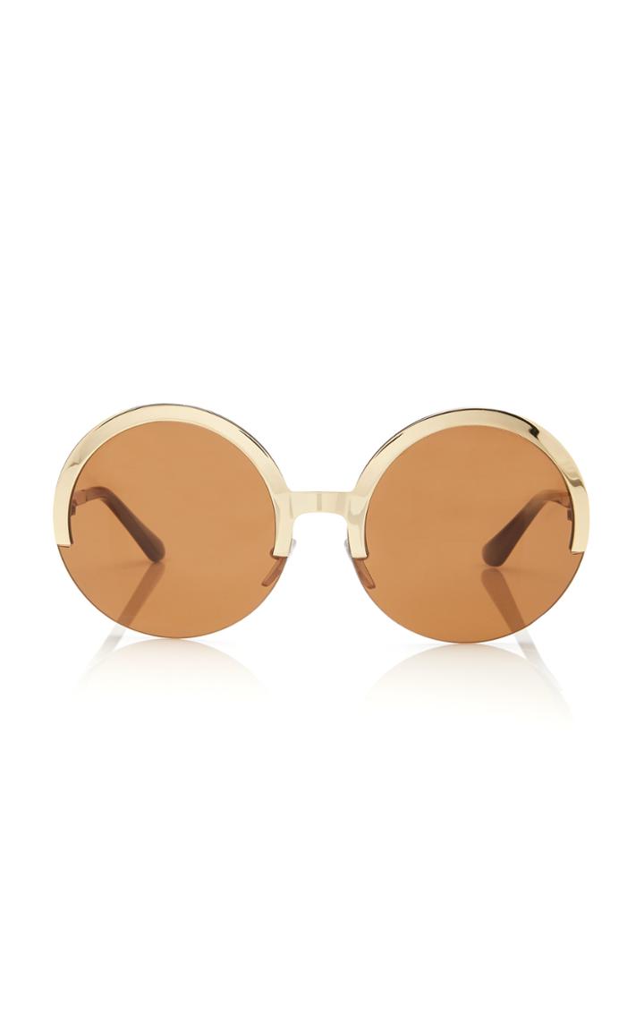 Marni Full Moon Metal Round-frame Sunglasses