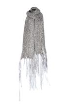 Wanda Nylon Metallic Scarf