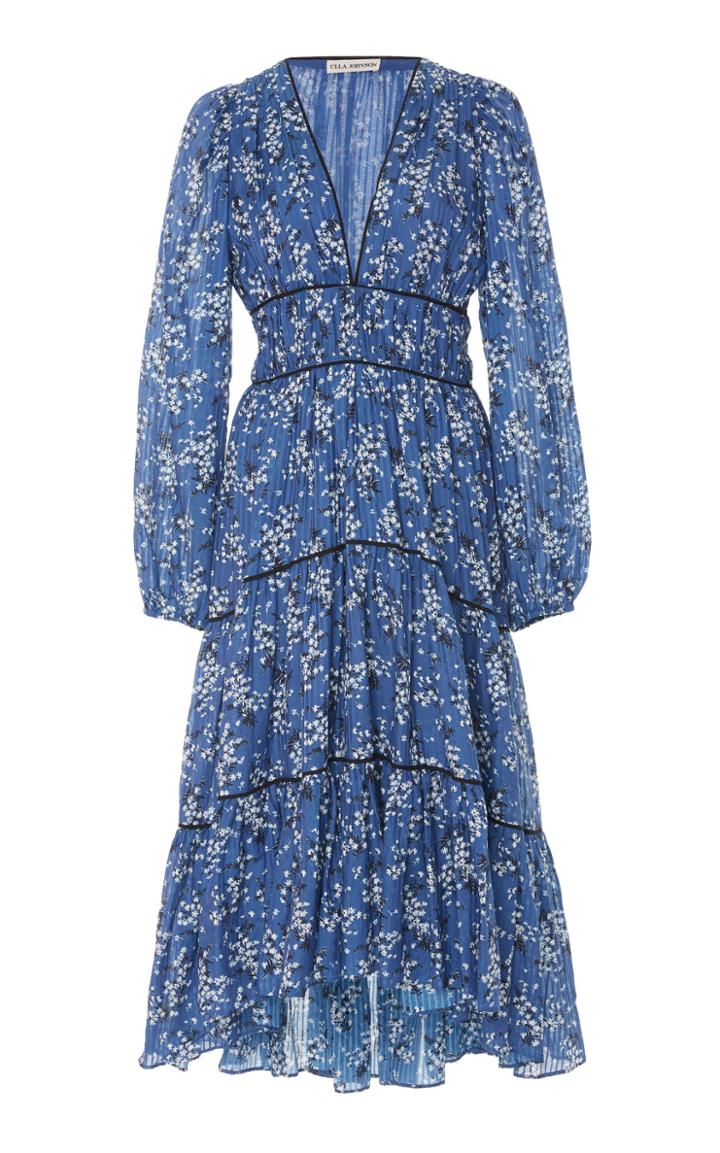 Ulla Johnson Joan Cotton-silk Dress