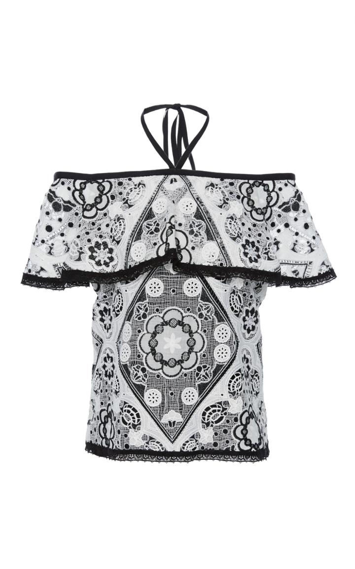 Alexis Isa Diamond Lace Top