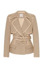 Moda Operandi Acler Graham Linen Blend Jacket Size: 2
