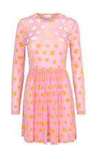 Moda Operandi Stine Goya Julianna Floral Mini Long Sleeve Dress Size: Xxs