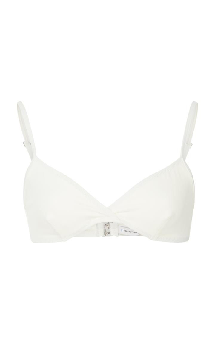 Solid & Striped The Brigitte Triangle Bikini Top