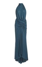 Moda Operandi Alexandre Vauthier Micro Crystal High Neck Gown