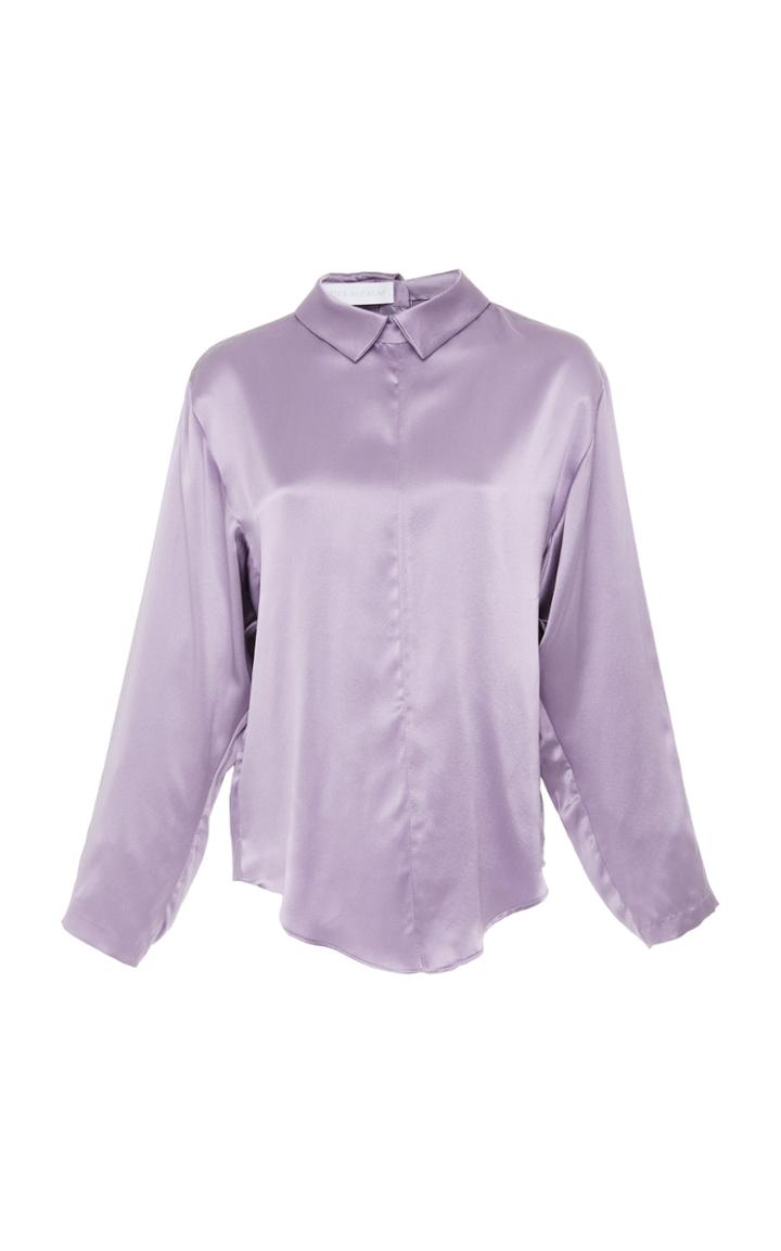 Christine Alcalay Long Sleeve Silk Blouse
