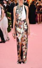 Proenza Schouler Metallic Sequin Embroidered Dress