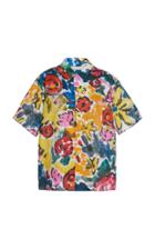 Marni Floral-print Voile Button-front Shirt