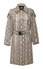Tome Snakeskin Trenchcoat