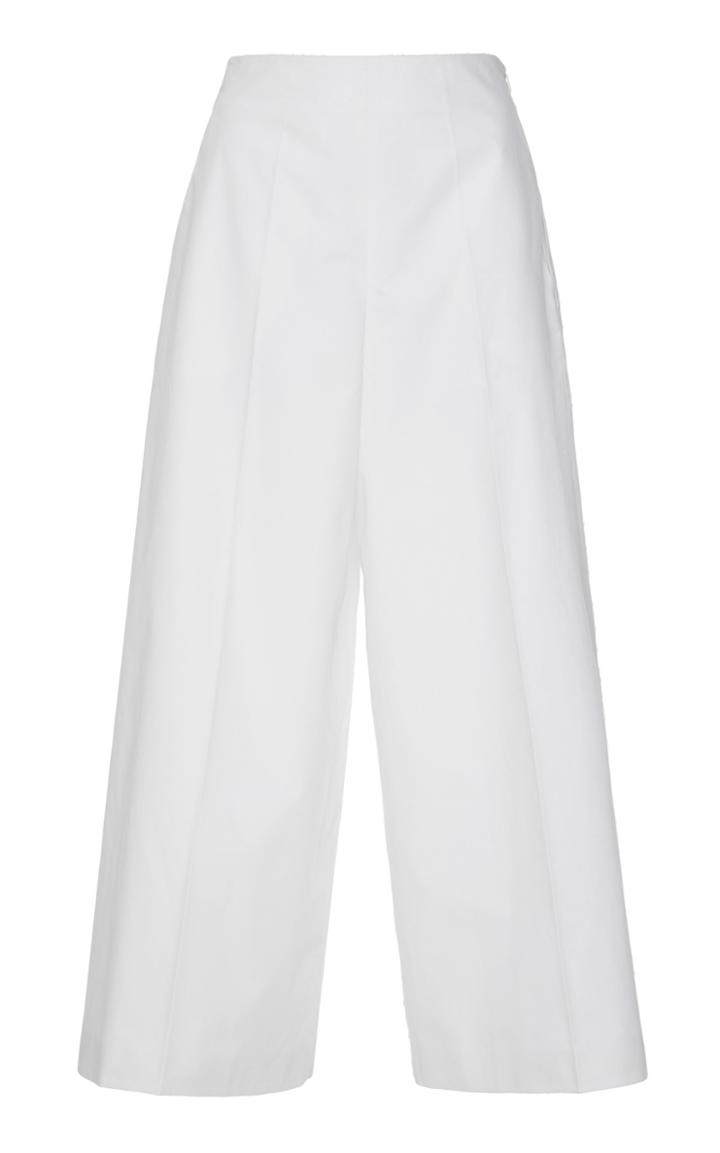 Delpozo Flared Poplin Pant