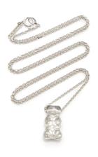 Lauren X Khoo Gummy Bear 18k White Gold Crystal And Diamond Necklace