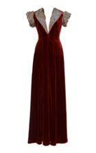 Moda Operandi Y/project Draped Button-embellished Gown Size: 34