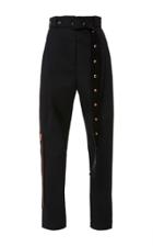 Proenza Schouler Wool Suiting Belted Pant