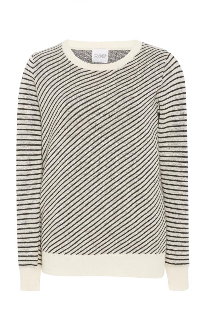 Moda Operandi Madeleine Thompson Autumn Striped Cashmere-silk Sweater Size: M