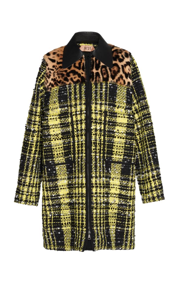 N 21 N&deg;21 Cloe Tweed Coat