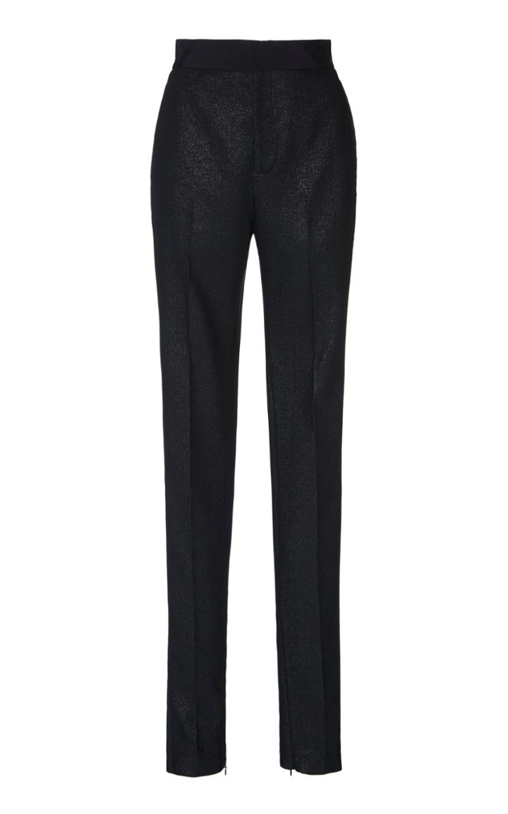 Dundas High Waist Tailored Lurex Trousers