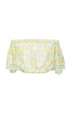A Peace Treaty Yuna Printed Crop Top