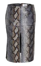 Stand Studio Andrea Split Lamb Leather Skirt