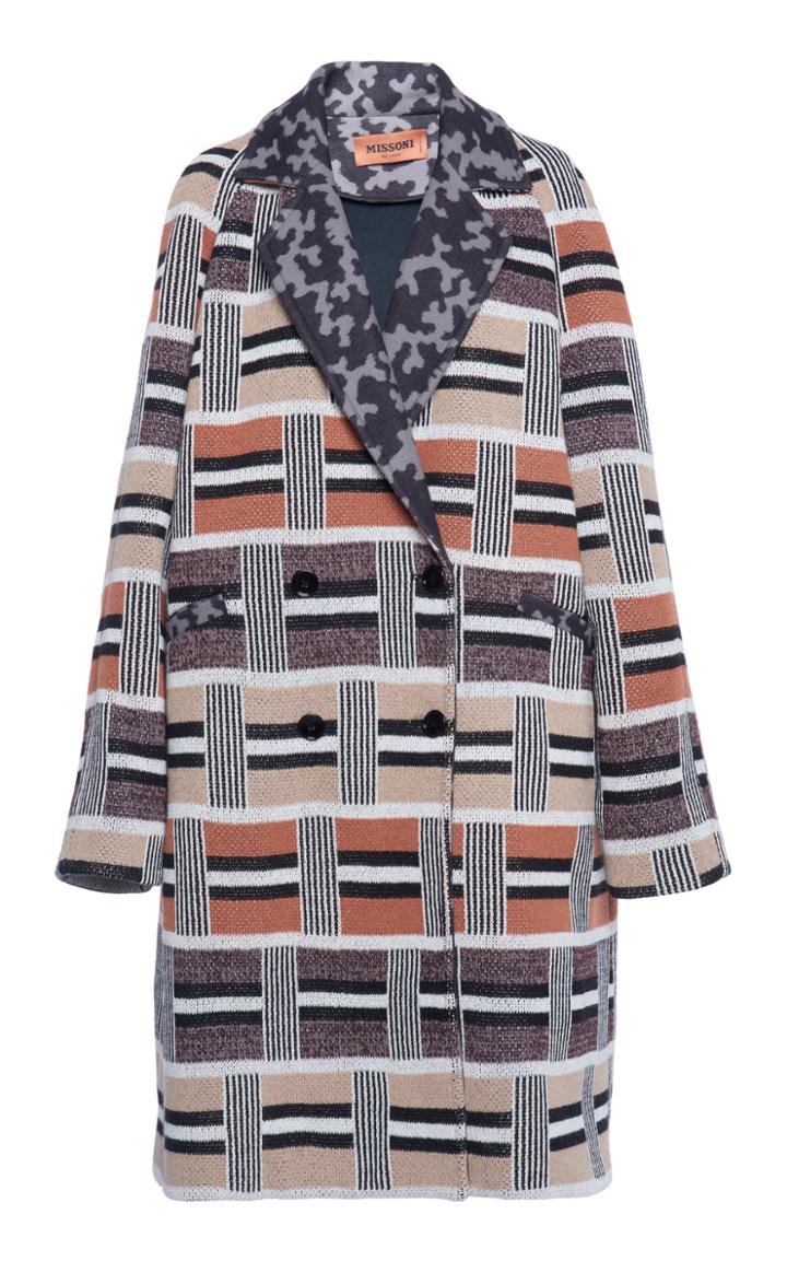 Moda Operandi Missoni Color-block Knit Coat