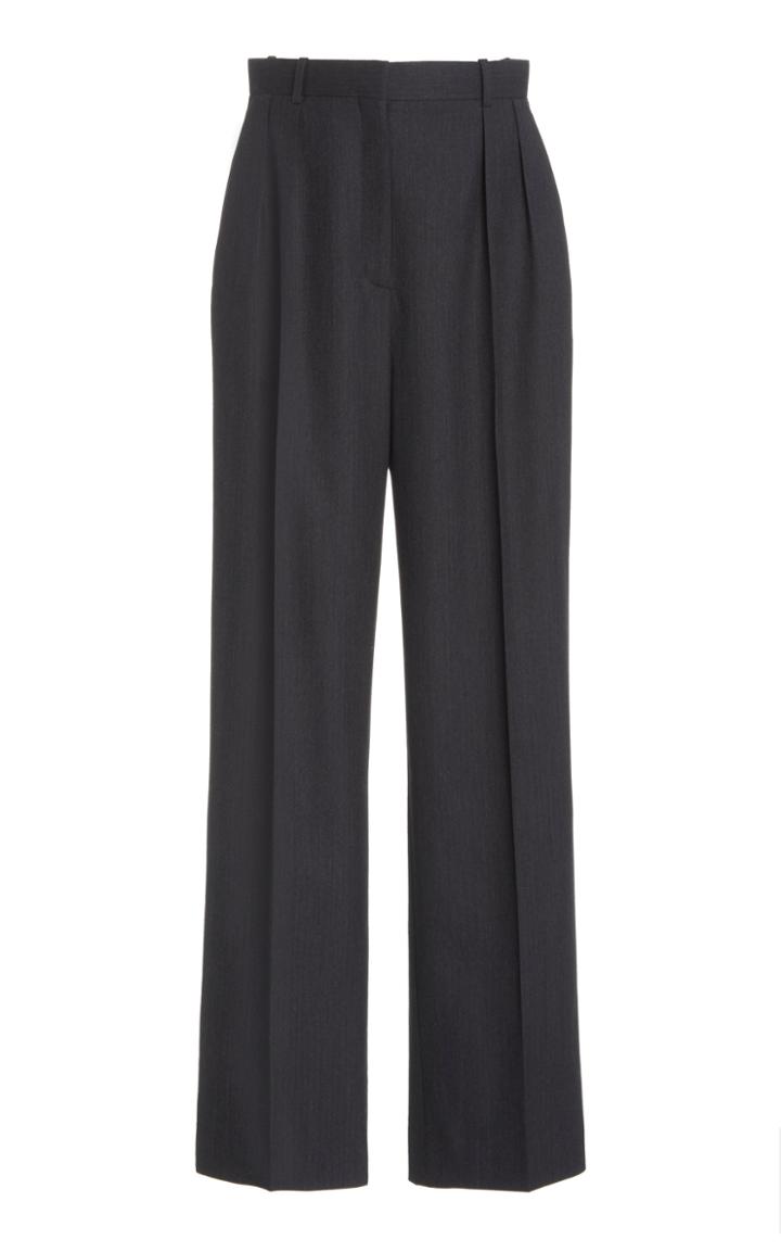 Moda Operandi The Row Roger Wide-leg Virgin Wool Pants