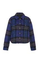 Veronica Beard Emmons Oversized Plaid Jacket