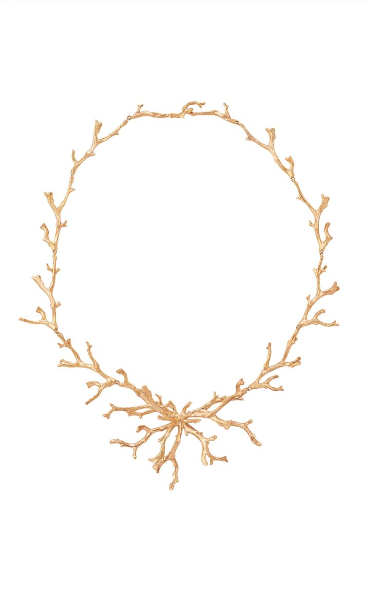 Annette Ferdinandsen Coral Stick Branch Necklace