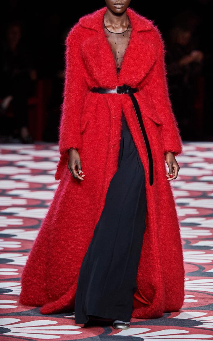 Moda Operandi Miu Miu Oversized Belted Coat