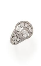 Moda Operandi Tiina Smith Vintage Chanel Fine Jewelry Cosmos Diamond Ring