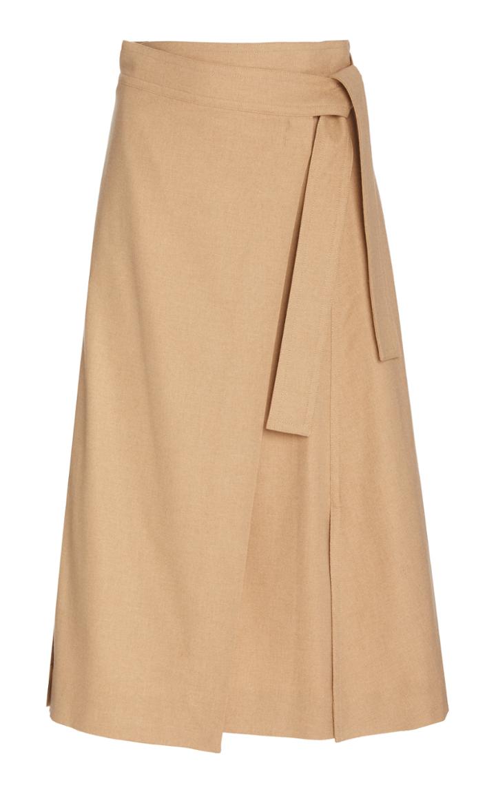 Moda Operandi Vince Twill Wrap Skirt