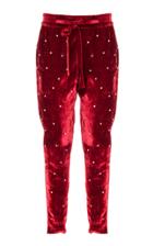 Genny Bordeaux Skinny Pant
