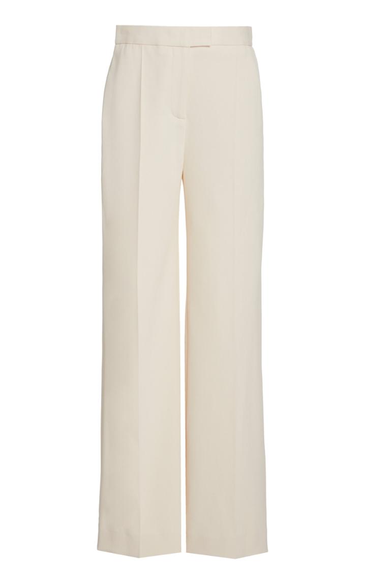 Victoria Victoria Beckham High-waist Straight-leg Crepe Pants