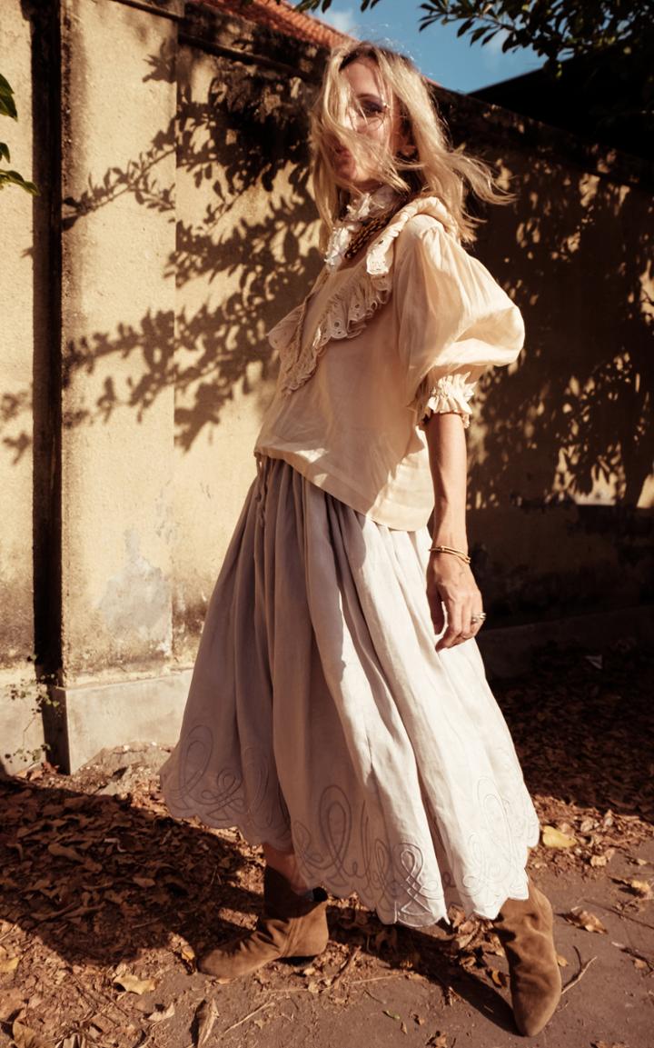 Moda Operandi Innika Choo Nev Erontym Maxi Skirt Size: 0