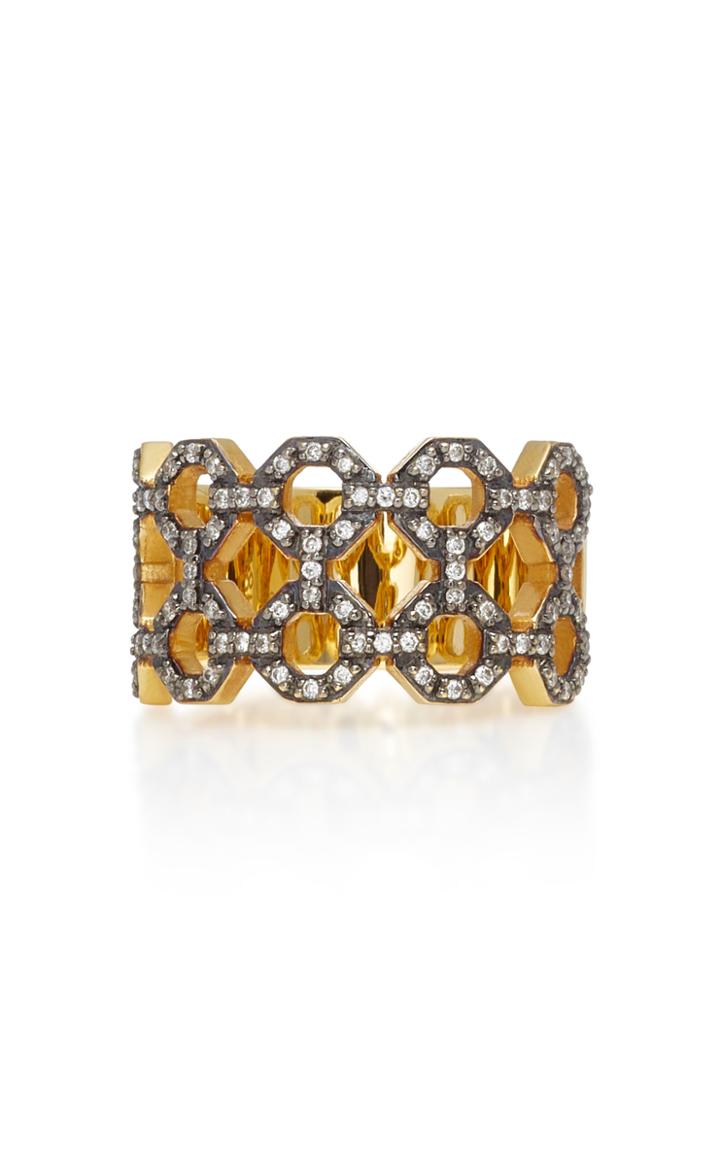 Sorellina Circles 18k Gold Diamond Ring