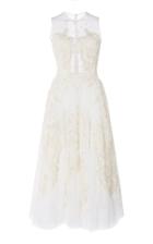 Zuhair Murad Embroidered Tea Length Dress