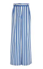 Loewe Striped Wool Wide-leg Trousers