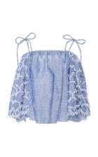 Lug Von Siga Oversized Off The Shoulder Top
