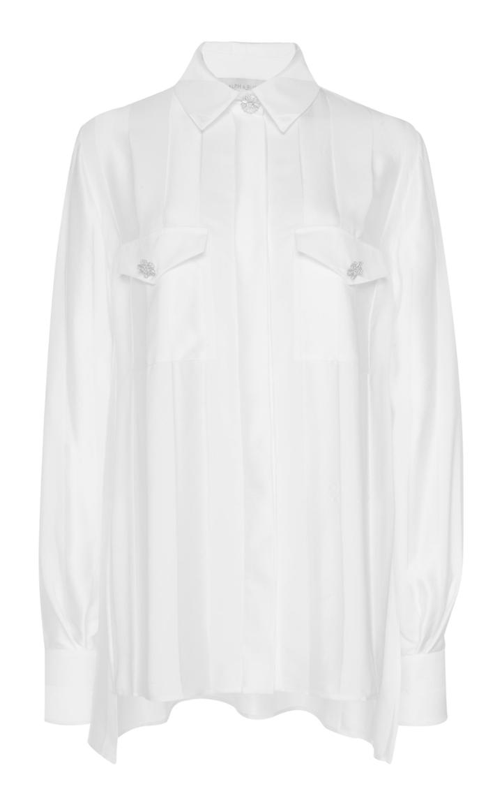 Ralph & Russo Stripe Pyjama Blouse