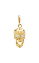 Moda Operandi Luis Morais 14k Yellow Gold Skull Charm