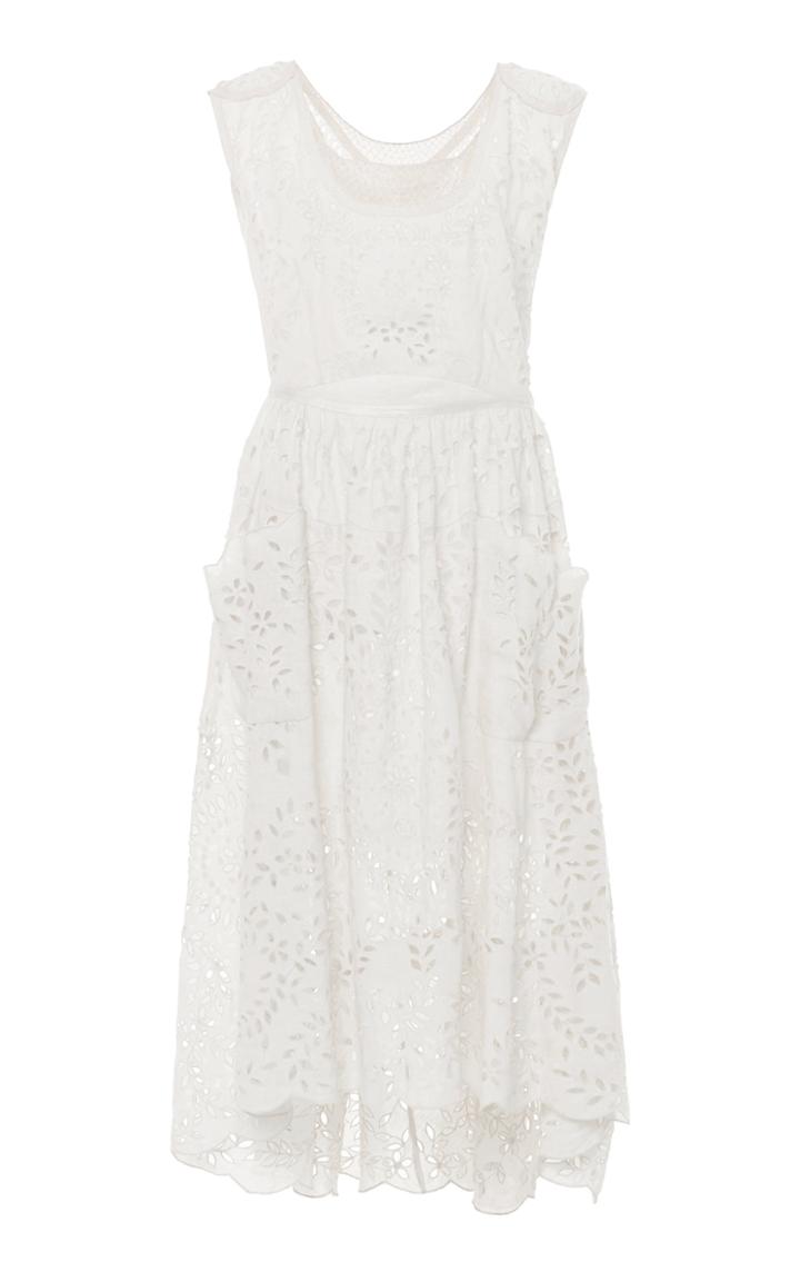 Luisa Beccaria Cotton-blend Jacket Dress