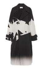 Moda Operandi Maison Margiela Printed Cotton Trench Coat Size: 36