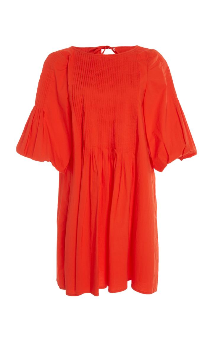 Whit Pintuck Organic Dress